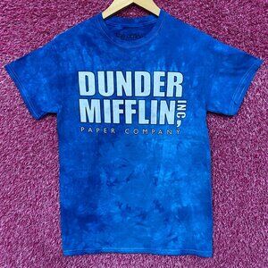 The Office Dunder Mifflin Inc. Paper Company Tie Dye T-Shirt Small